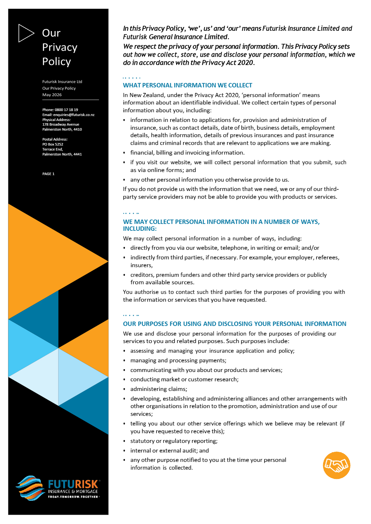 Policy document 1